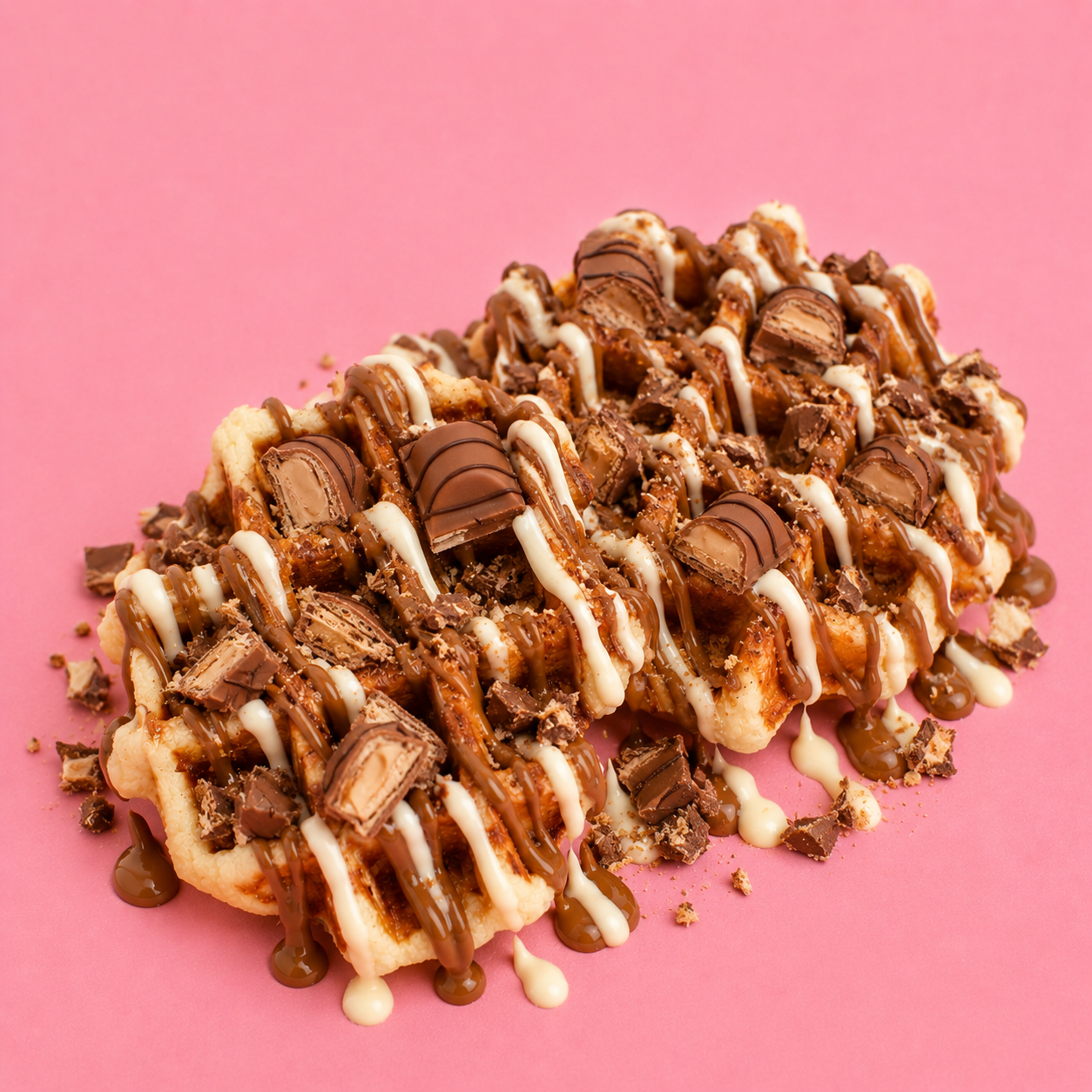 Loaded Waffle - With Ice Cream