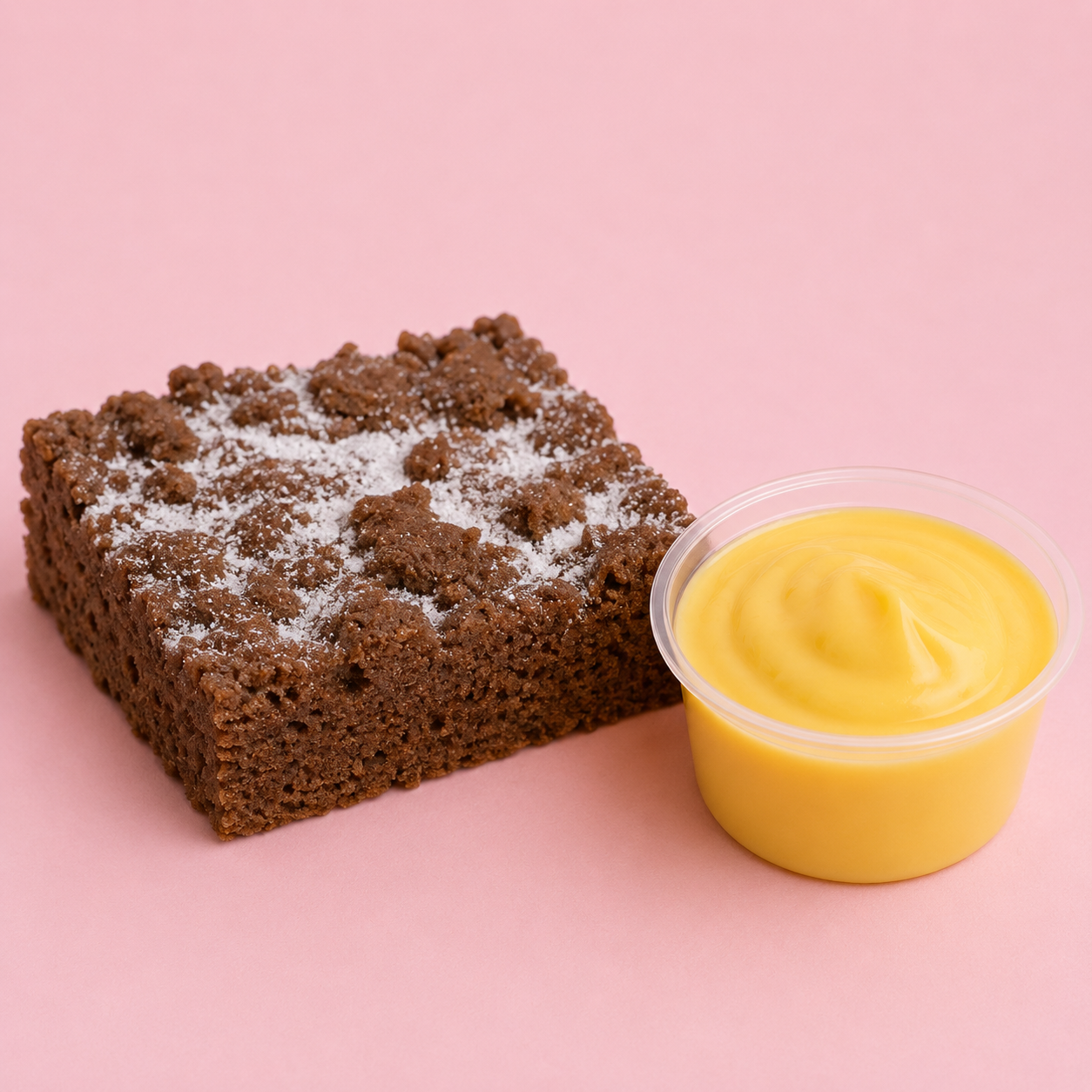 Chocolate Concrete & Custard