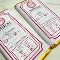 Christmas Customised Chocolate Bar - PRE ORDER - DISPATCH & COLLECTION FROM 24TH NOV